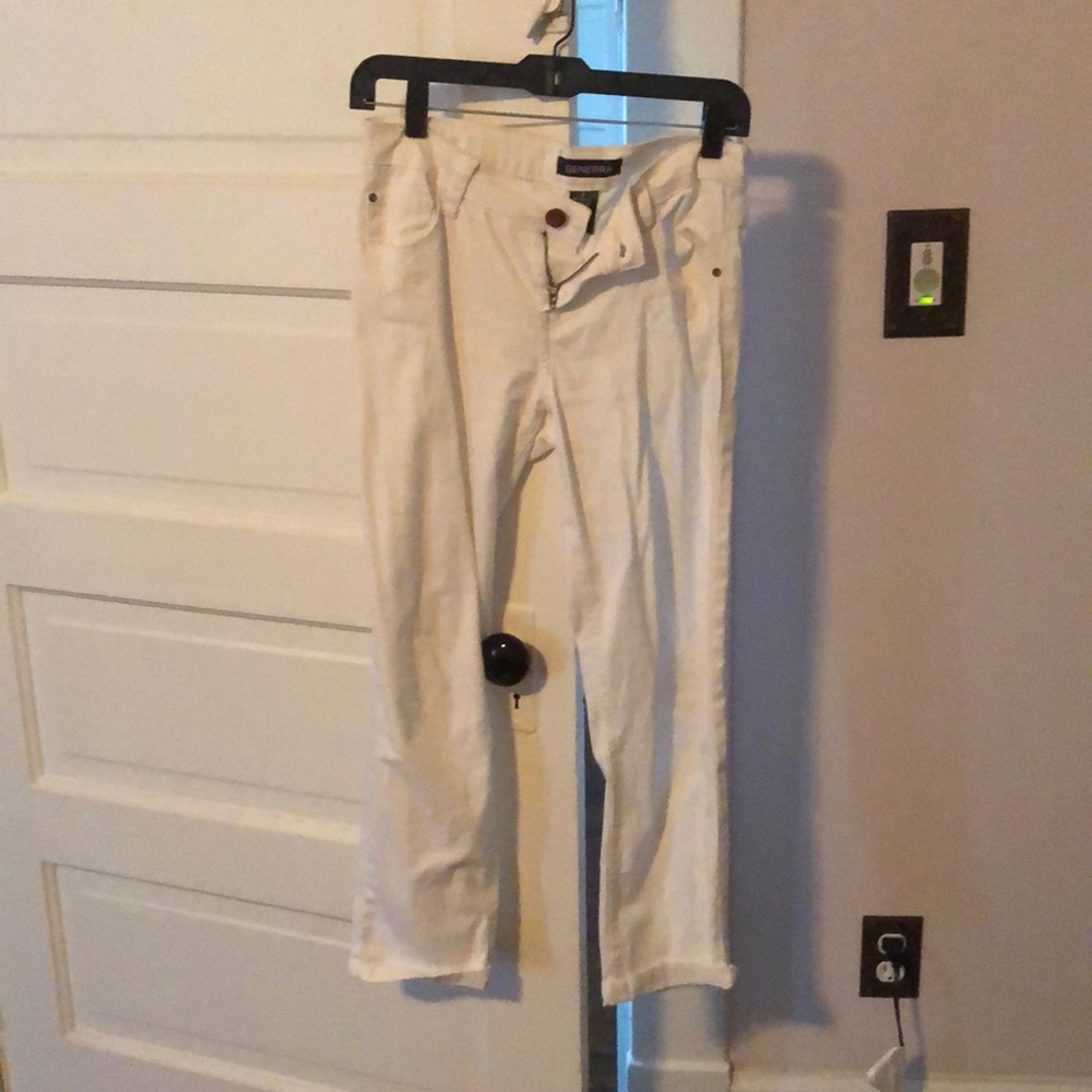 White jeans